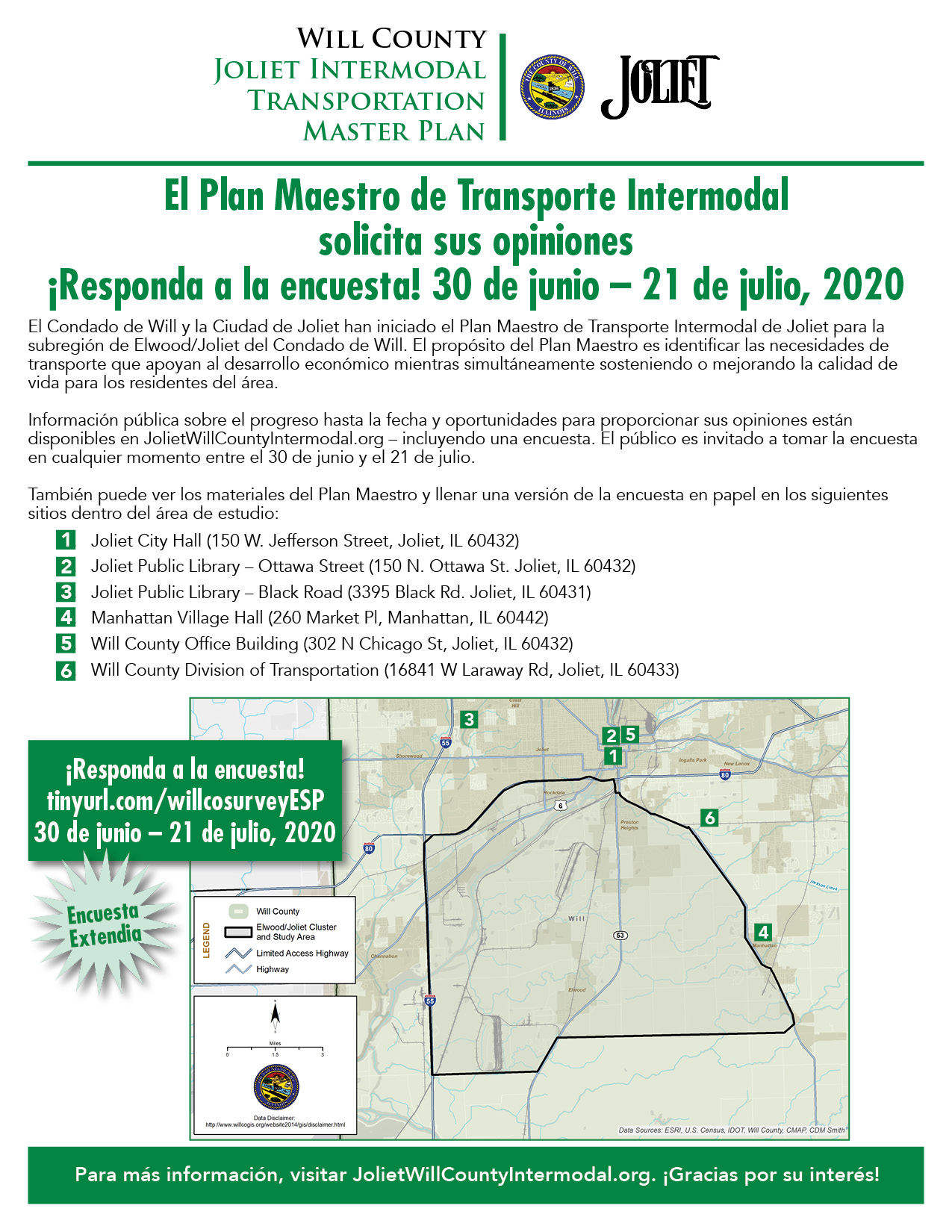 Survey Flyer Spanish
